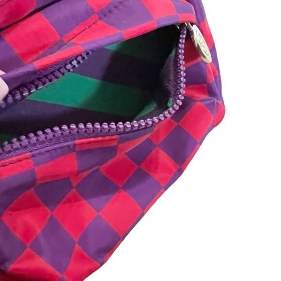 Rowing Blazers x Target Checkered Red and Purple Belt Bag NWT - Picture 7 of 9